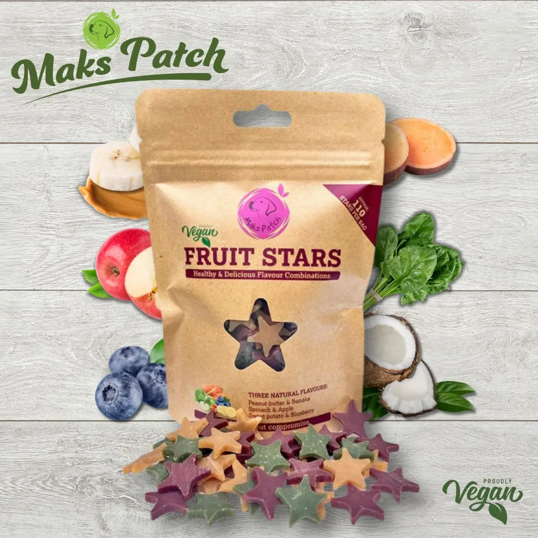 Maks’Patch Fruit Stars Training Treats 85g