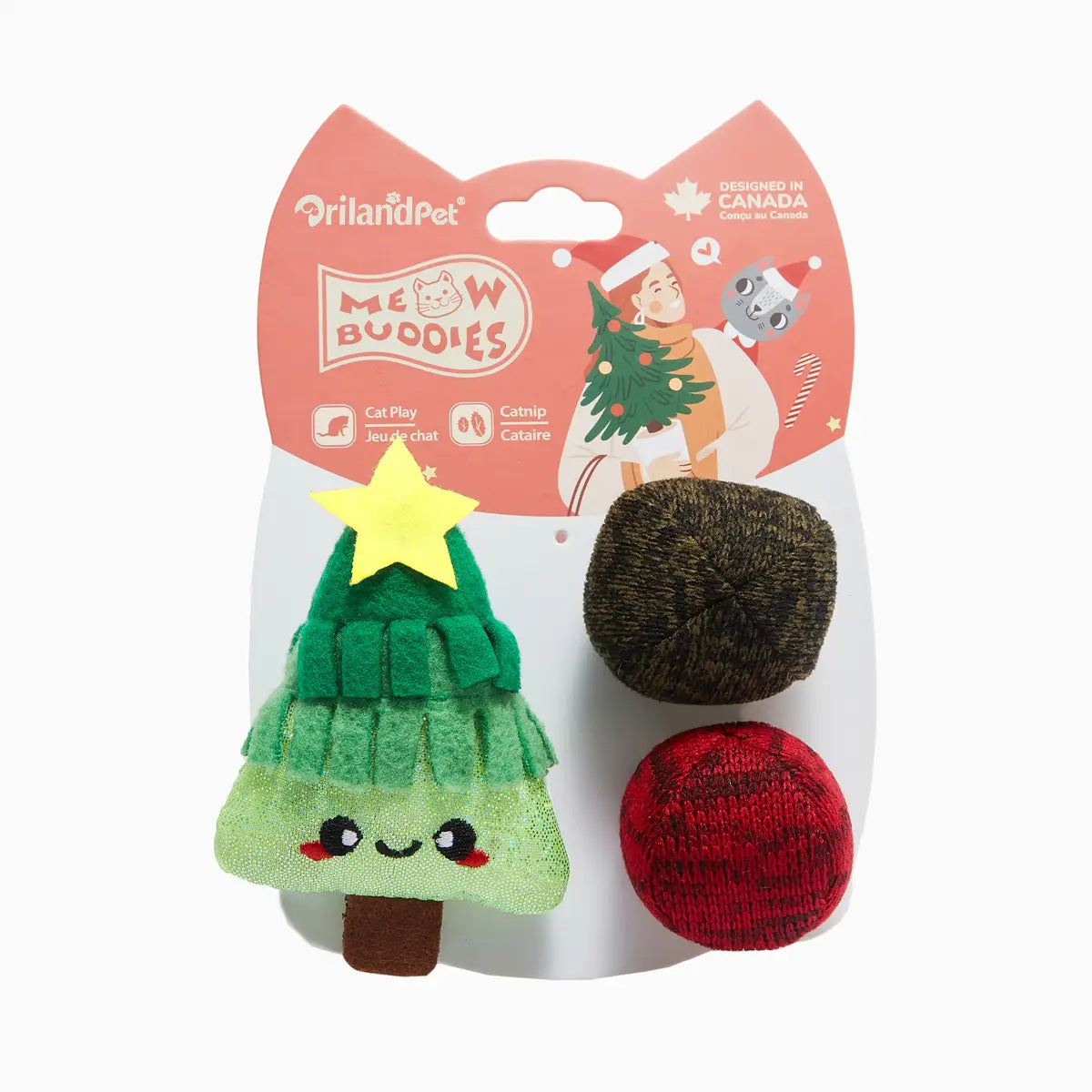 Christmas Tree Cat Toy