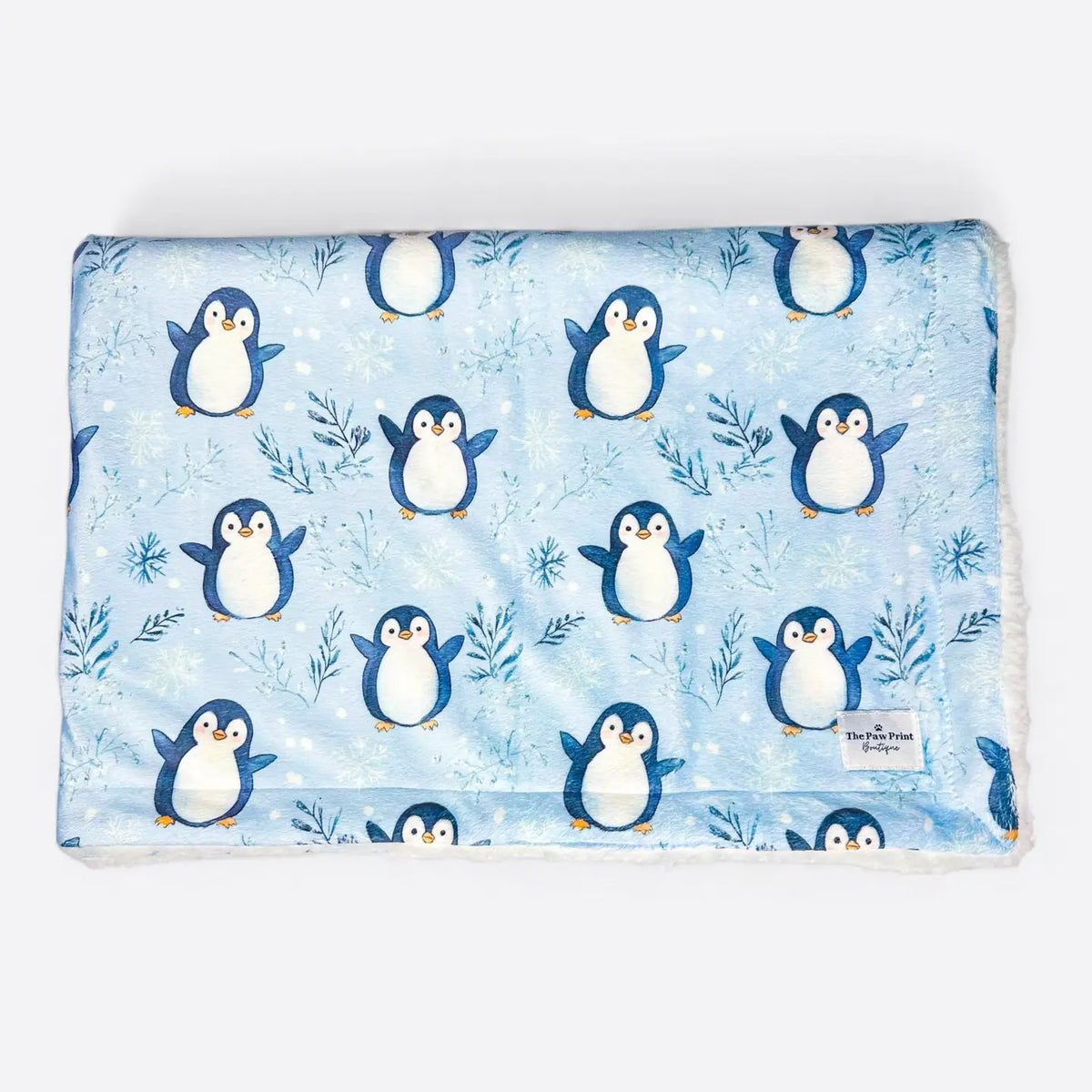 Paw Print Boutique Dog Fleece Blankets Winter Collection