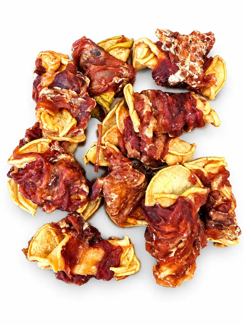 Pear Wrapped In Rabbit Natural Dog Training Treat 100g