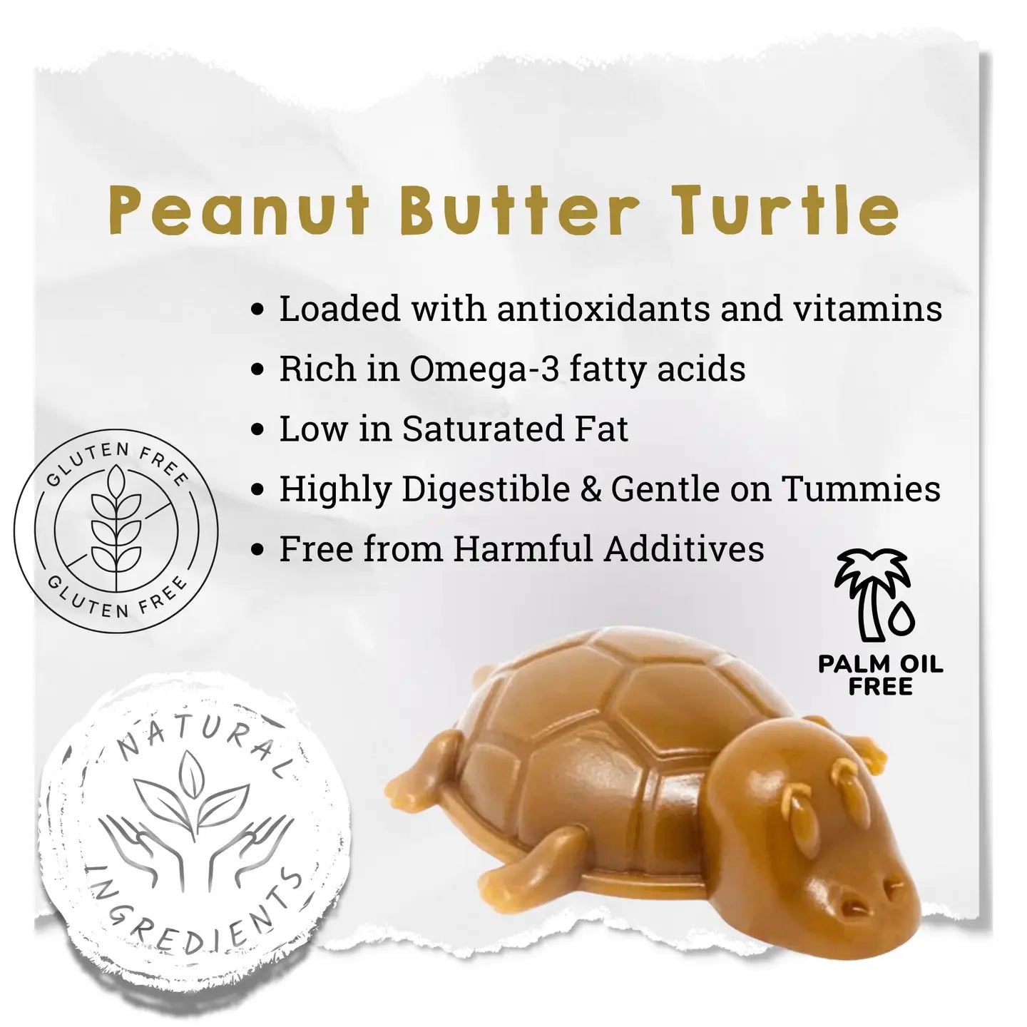 Peanut Butter Turtle Medium