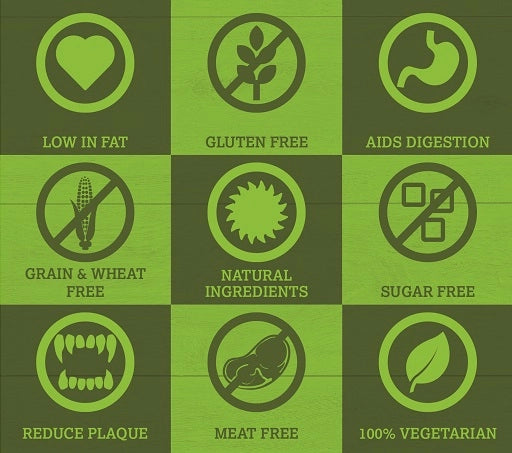 Makspatch Vegan Dog Treats Star Sticks