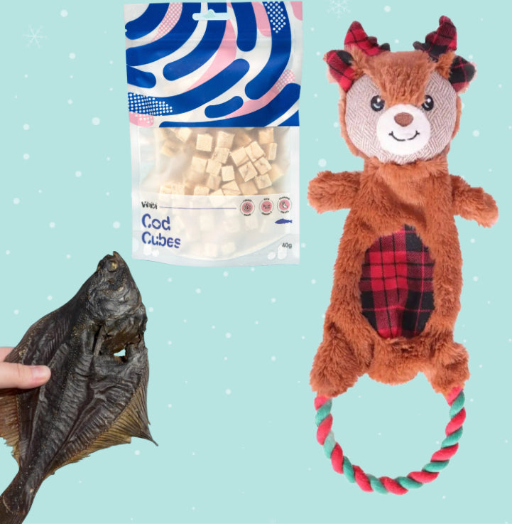 Christmas Toy & Treat Bundle With Christmas Card