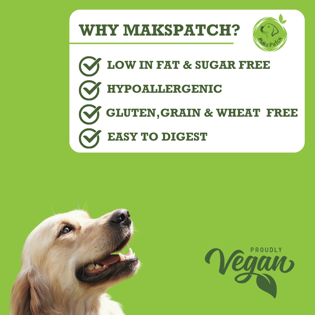 Makspatch Vegan Dog Treats Star Sticks