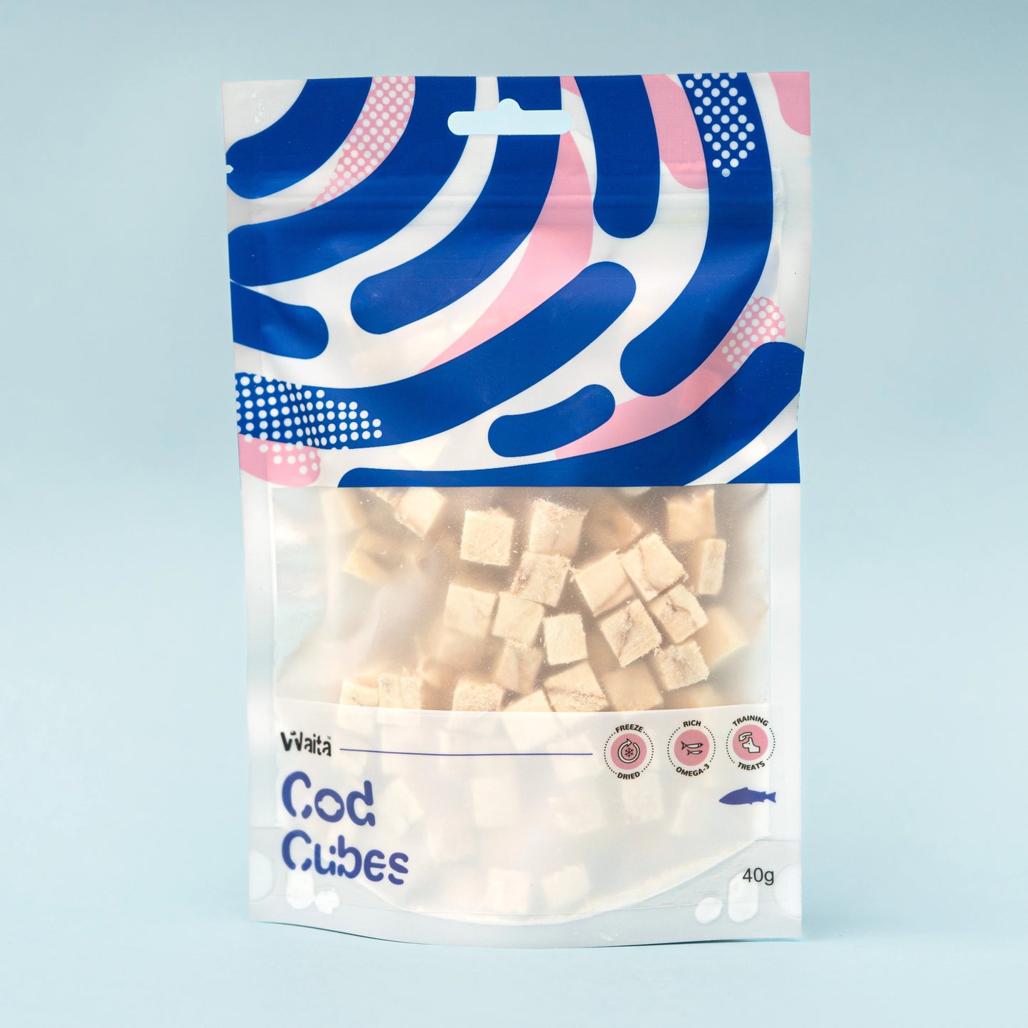 Waita Freeze Dried Cod Cubes 40g