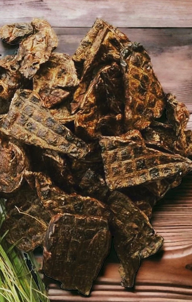 Buffalo Lung Steaks For Dogs Natural Treat 100g