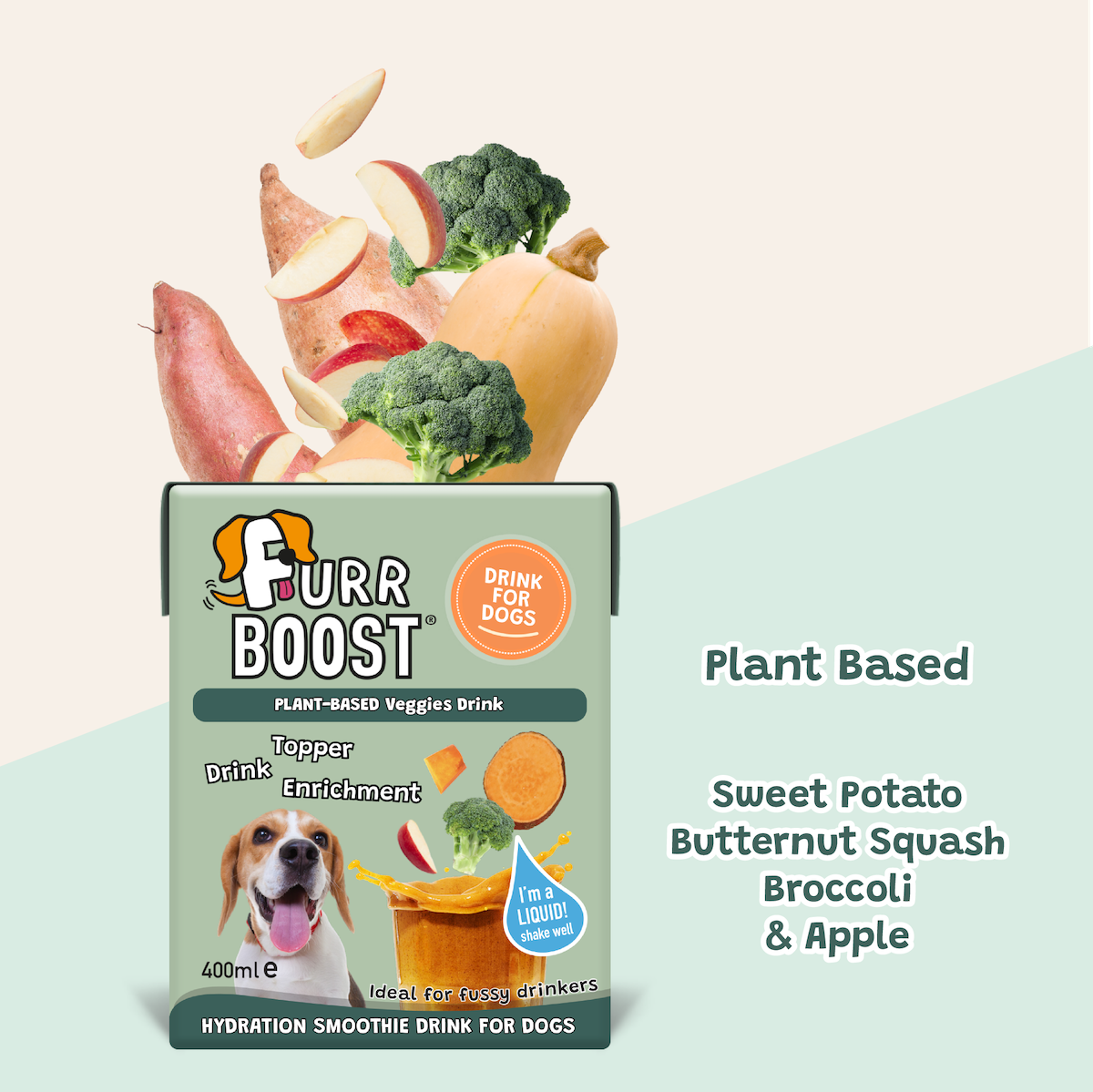 Furr Boost Vegan Plant-Based | Carton | 400ml