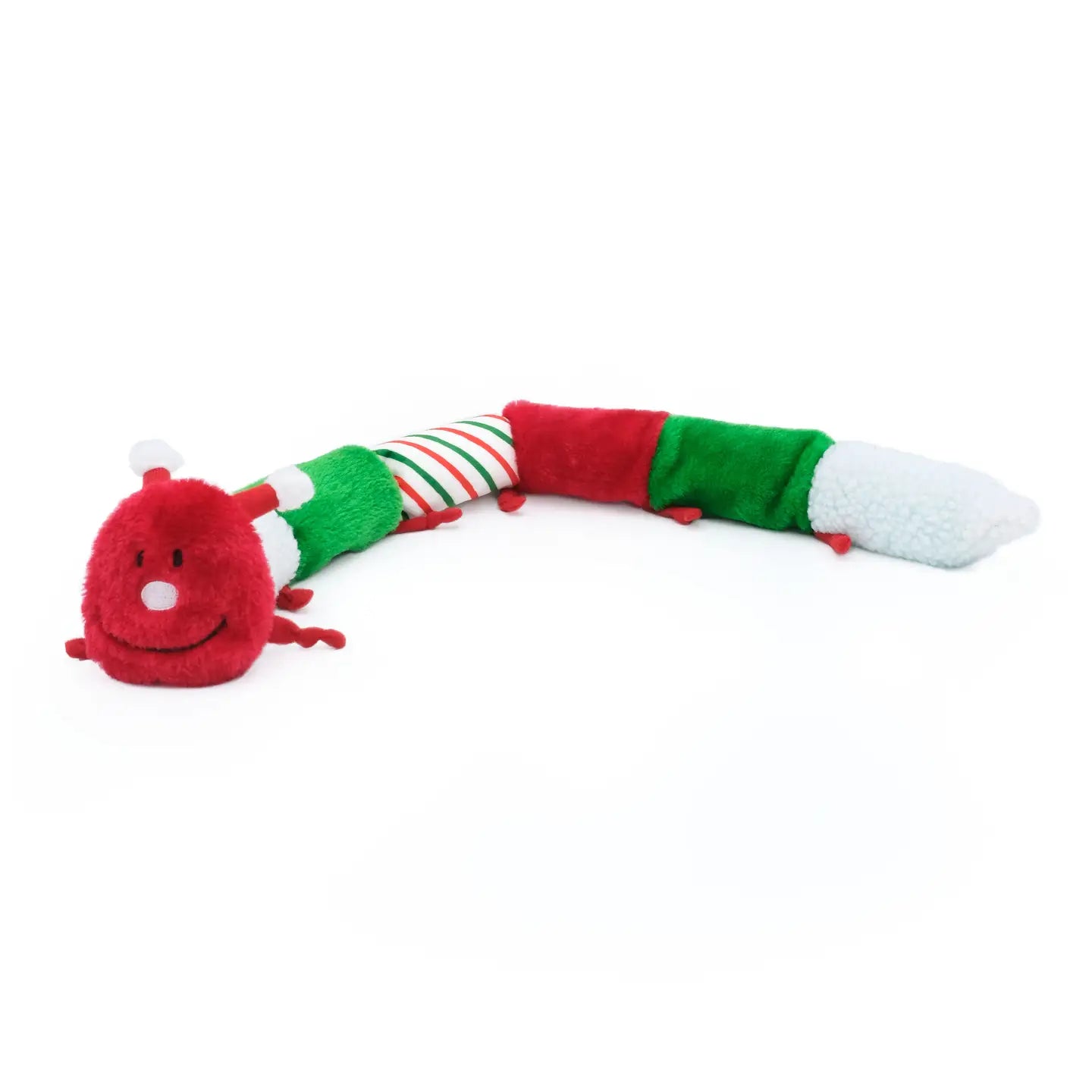 Christmas Caterpillar - Deluxe - Holiday Dog Toy