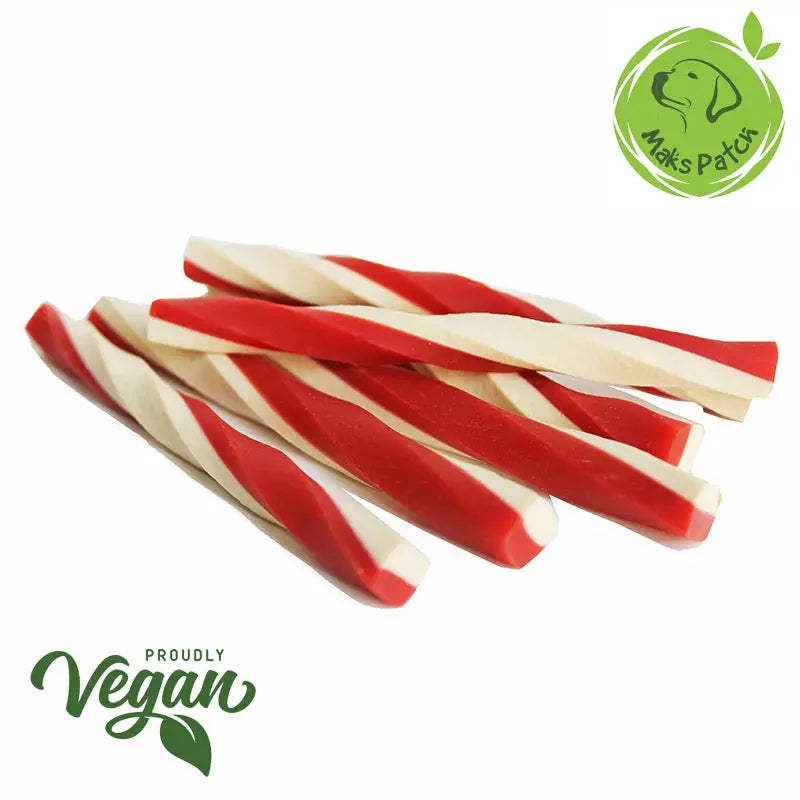 Maks'Patch Cheese & Tomato Straws Vegetarian Dog Treats