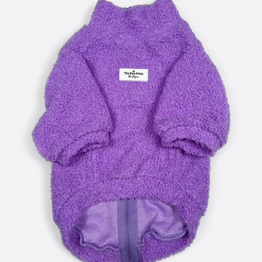 Paw Print Boutique Dog Fleeces Lavender