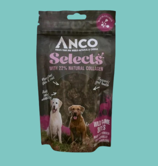 Anco Selects Collagen Wild Game Bites 85g