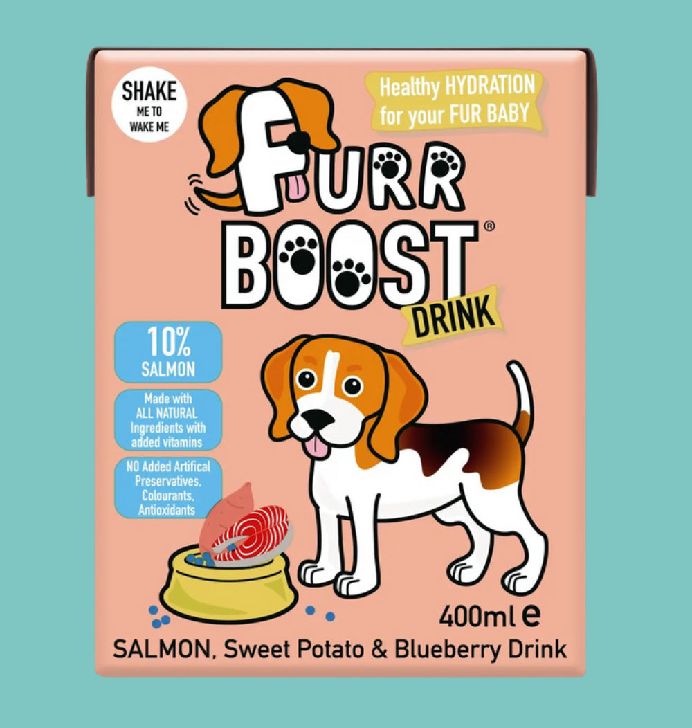Furr Boost - Salmon, Sweet Potato and Blueberry 400ml