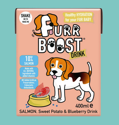 Furr Boost - Salmon, Sweet Potato and Blueberry 400ml