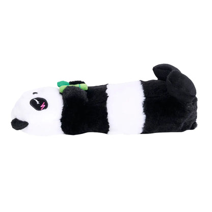 ZippyPaws Snooziez With Shhhqueaker - Silent Squeaker Toy For Dogs - Panda