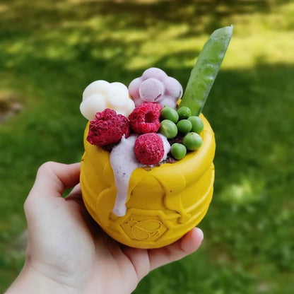 SodaPup HoneyPot XL Enrichment Treat Dispenser & Licki Pot - Blue