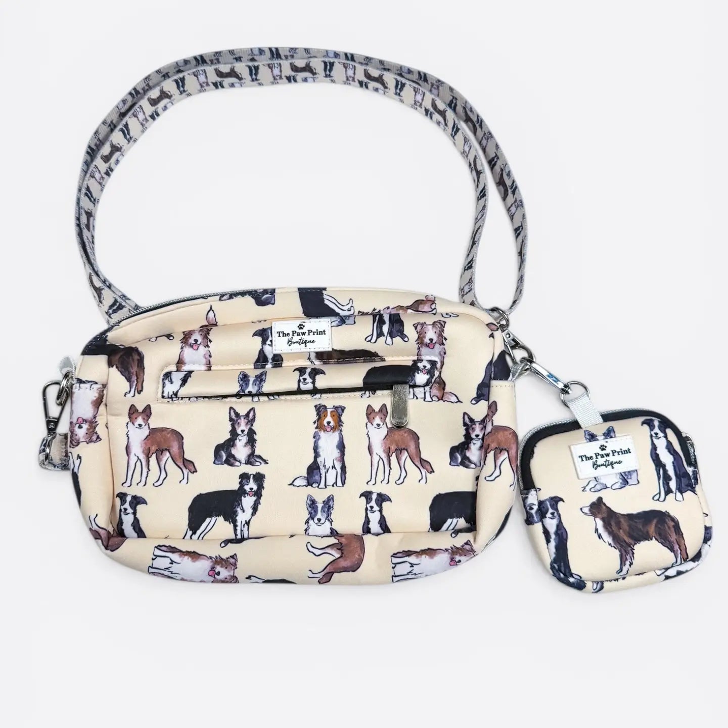 Breed Themed Dog Walking Bag With Treat Pouch