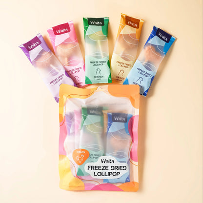 Waita Freeze Dried Lollipops For Cats & Dogs CHICKEN