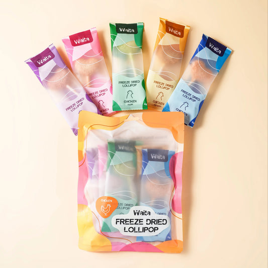 Waita Freeze Dried Lollipops For Cats & Dogs CHICKEN