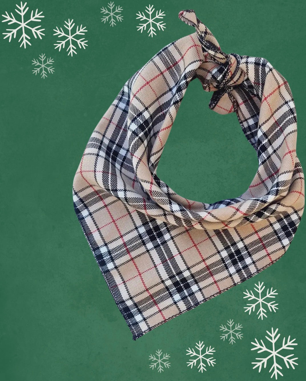 Barkberry Christmas Dog Bandana