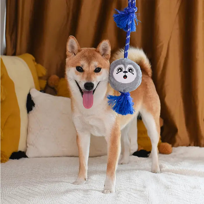 Fluffy Tuggerz | Sea Lion - Dog Rope Tug Toy