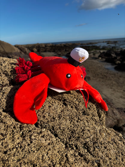 ZippyPaws Luca Lobster - Squeaker & Crinkle Playful Pal Dog Toy