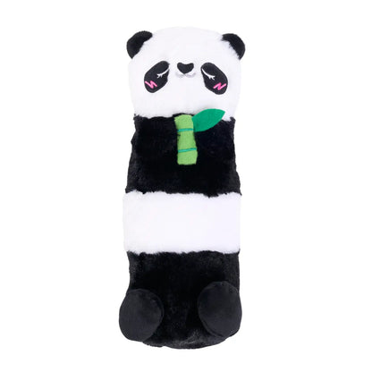 ZippyPaws Snooziez With Shhhqueaker - Silent Squeaker Toy For Dogs - Panda