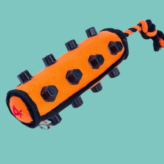 Petface Seriously Strong Nobbly Lobber Fabric and Rubber Dog Toy