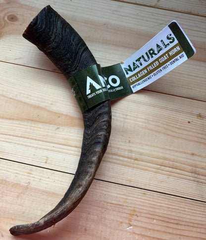 Collagen Filled Goat Horn Long Lasting Chew For Dogs