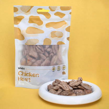 Waita Freeze Dried Chicken Heart 40g For Cats & Dogs