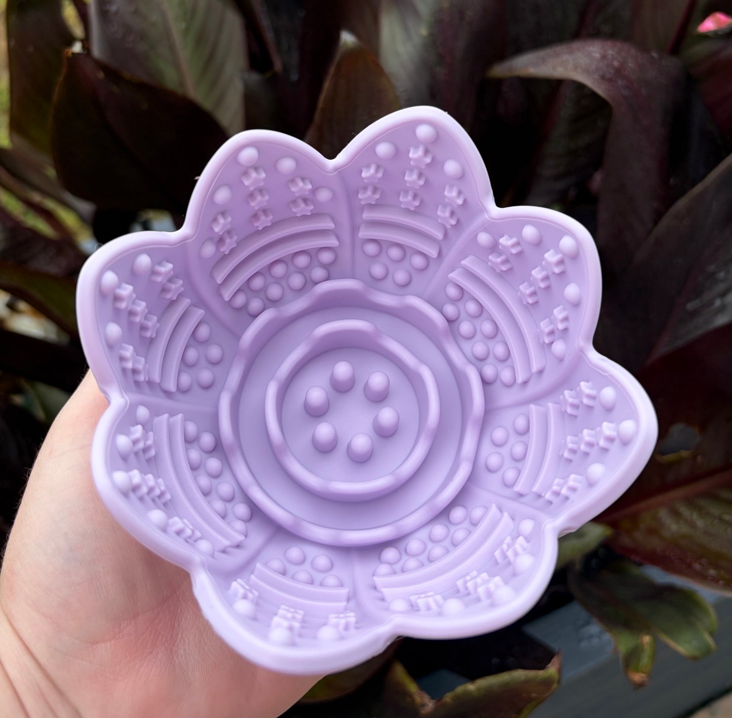 Lilac Lotus Slow Feeder & Licki Bowl Enrichment For Dogs