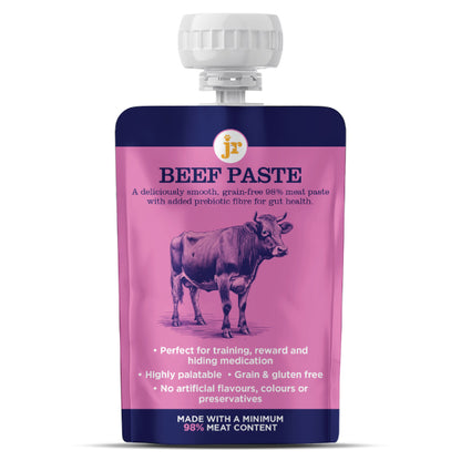 New JR Paste - 98% Meat Licki Training Treat For Dogs 80g