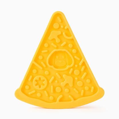 Hugsmart Pet - Dog Bowl Pet Lick Mat | Pizza Slow Feeder