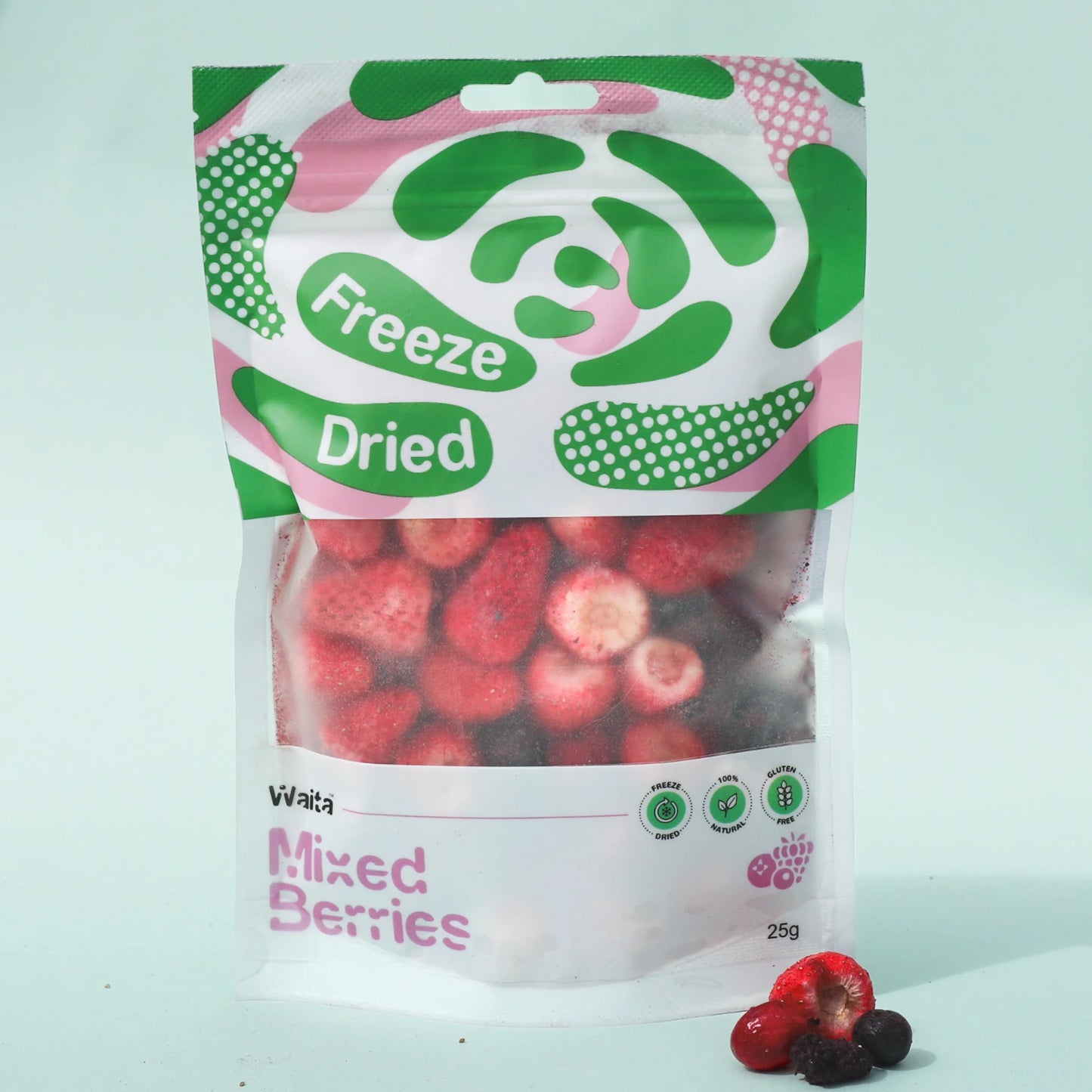 Waita Freeze-Dried Mixed Berries 25g For Cats & Dogs