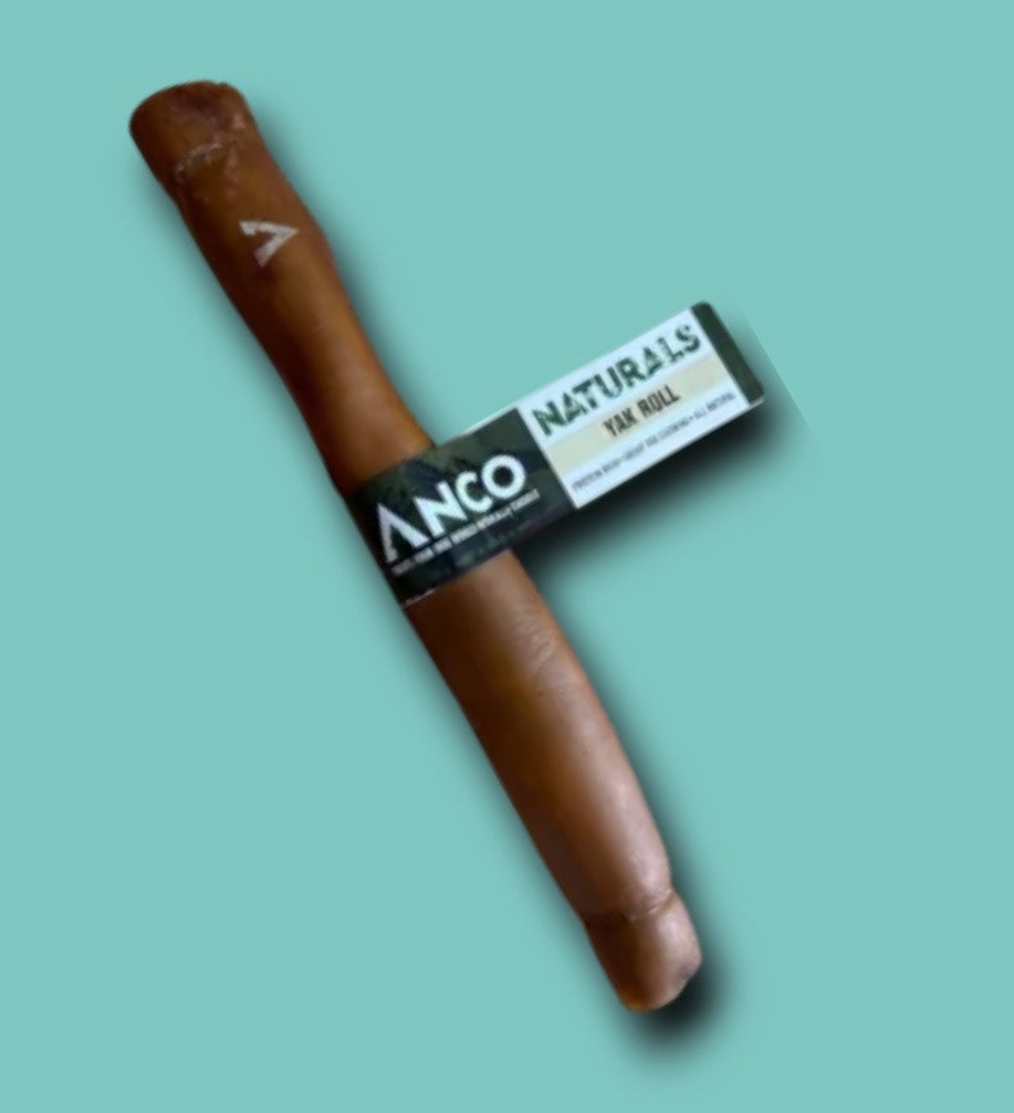 Yak Meat Natural Chew For Dogs Large Roll