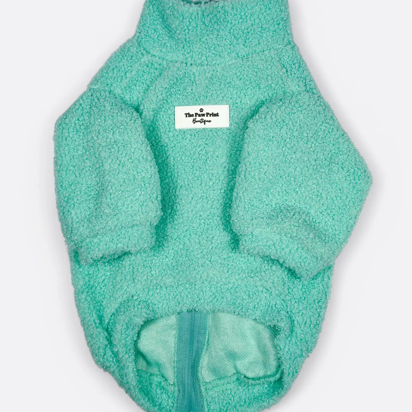 Paw Print Boutique Dog Fleece Mint