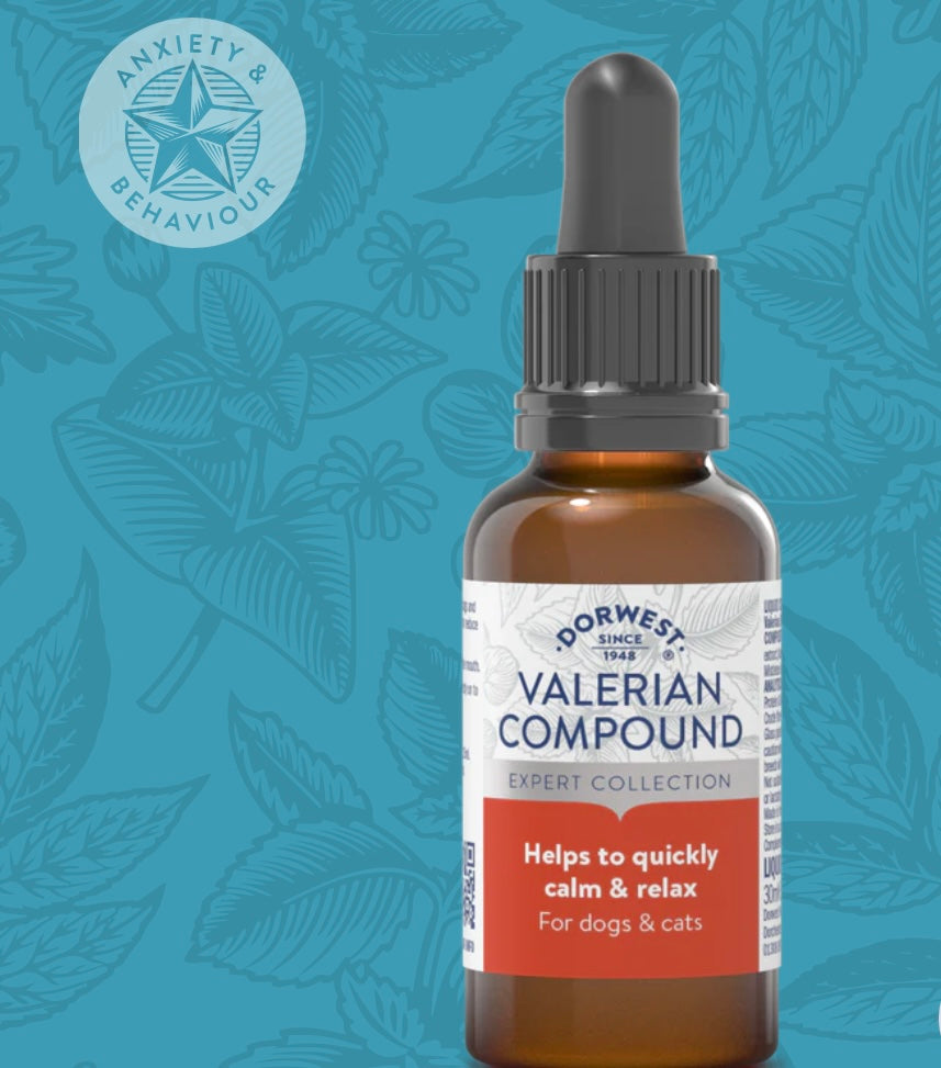 Dorwest Valerian Compound Drops For Dogs And Cats