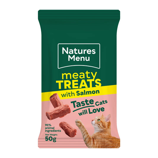 Natures Menu Cat Meaty Treats Salmon 50g