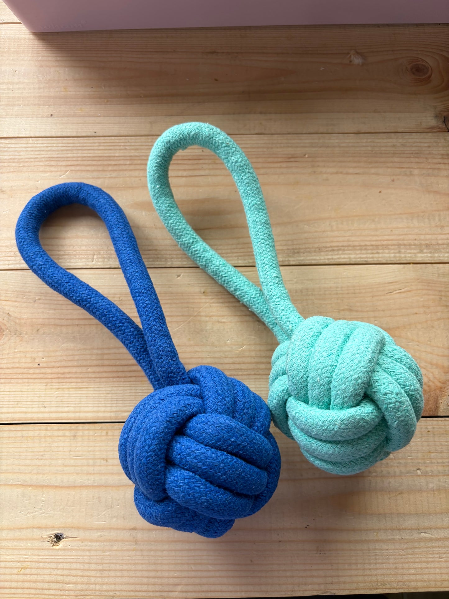 Dog Rope Throw & Tug Toy