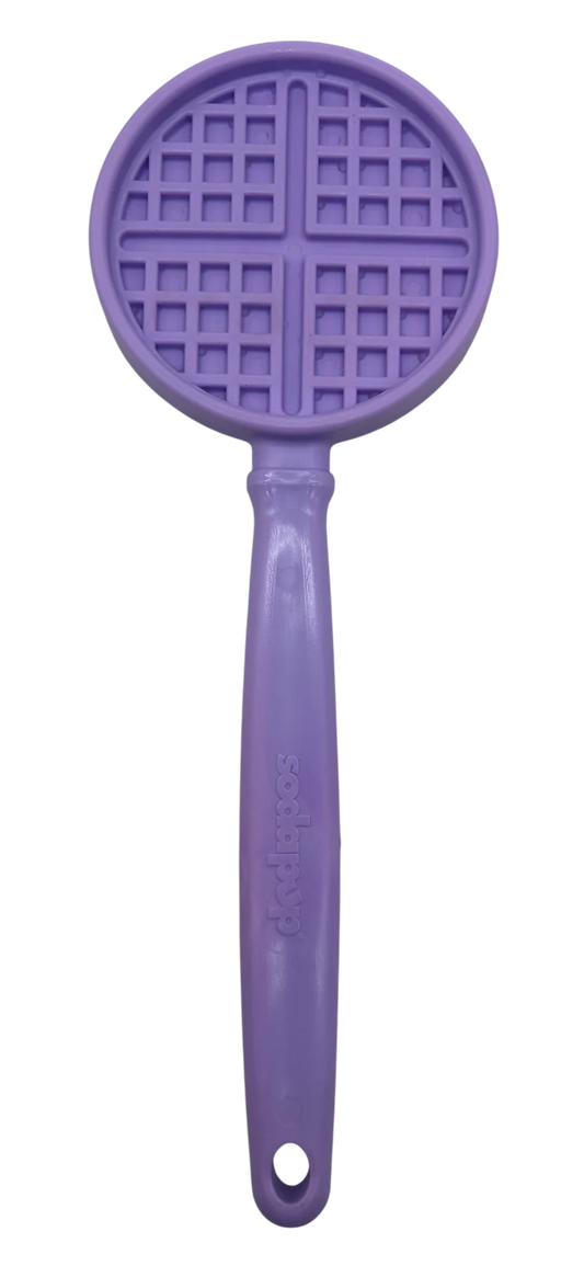Sodapup Lick Stick Interactive Enrichment For Dogs Waffle Purple