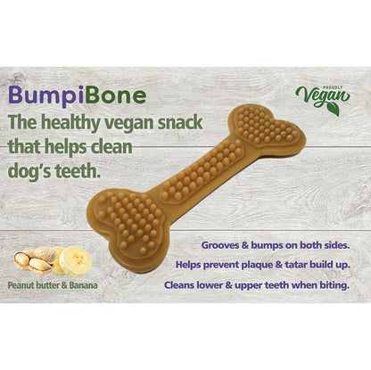 Maks'patch Peanut Butter & Banana Bumpibones Natural Dog Treat