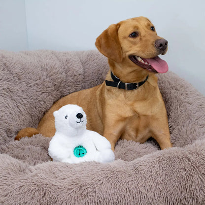 Cuddle Tough Tummies Treat Dispenser Toy - Polar Bear