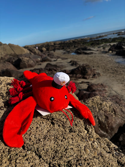 ZippyPaws Luca Lobster - Squeaker & Crinkle Playful Pal Dog Toy