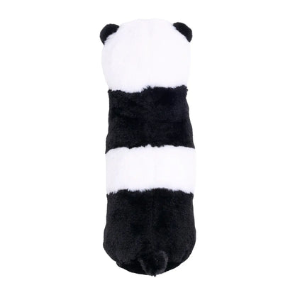 ZippyPaws Snooziez With Shhhqueaker - Silent Squeaker Toy For Dogs - Panda