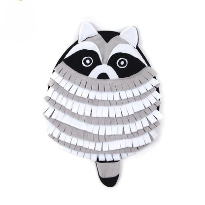 Raccoon Snuffle Mat For Cats & Dogs