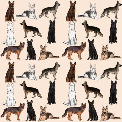 Paw Print Boutique Breed Design Dog Fleece Blankets