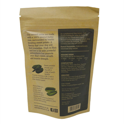 MaksPatch Peanut Butter Reward Coins 100g Pouch