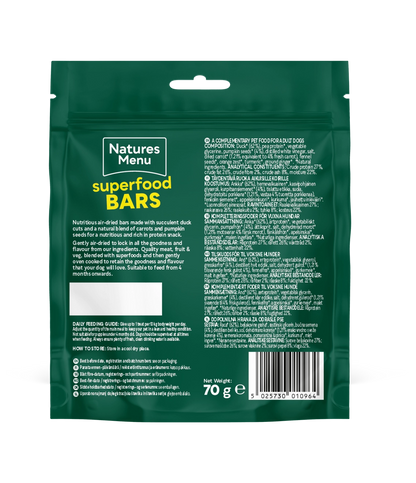 Natures Menu Duck Superfood Bars