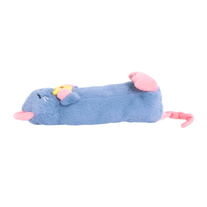 ZippyPaws Snooziez With Shhhqueaker - Silent Squeaker Toy For Dogs - 
Mouse