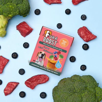 Furr Boost Beef, Broccoli and Blueberry | Carton | 400ml