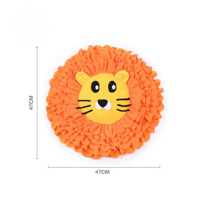 Lion Medium Snuffle Mat Enrichment For Dogs & Cats